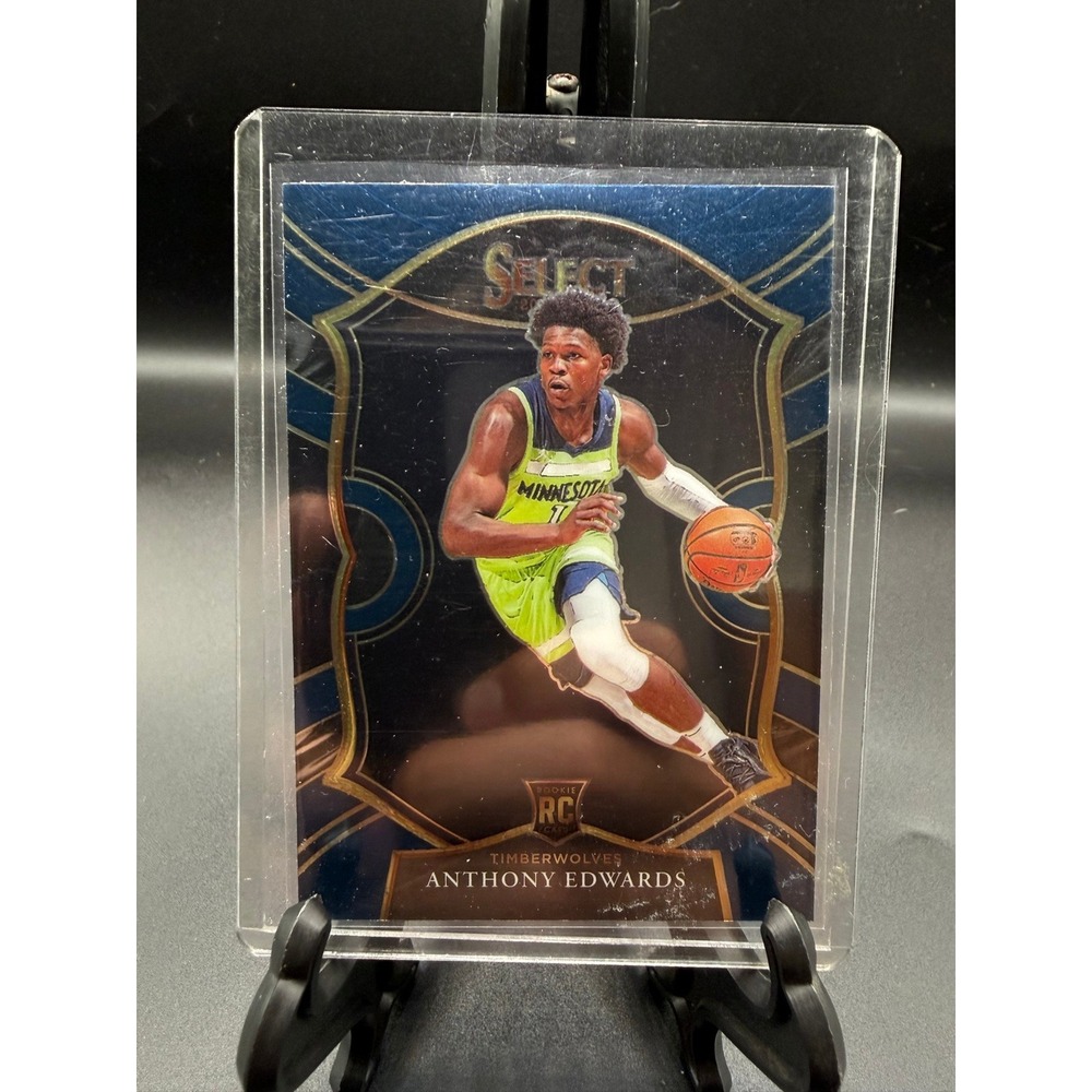 Anthony Edwards 2020-21 Panini Select Concourse #61 Rookie Card